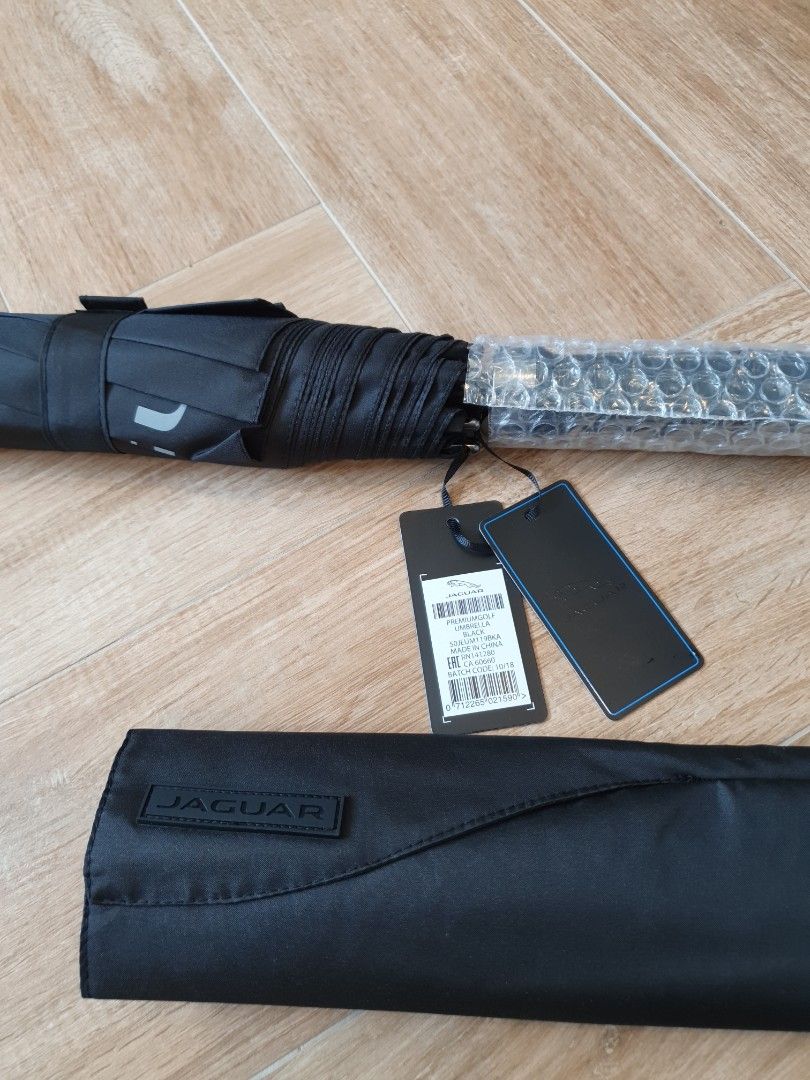 Jaguar Golf umbrella, about 47", Hobbies & Toys, Travel, Umbrellas on Carousell