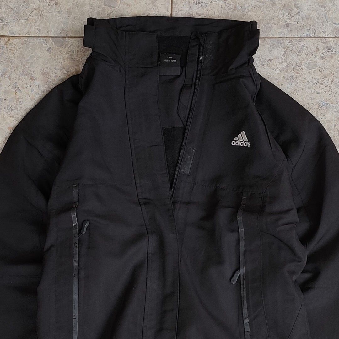 Jaket Outdoor Adidas Waterproof Size L Second Original Fesyen