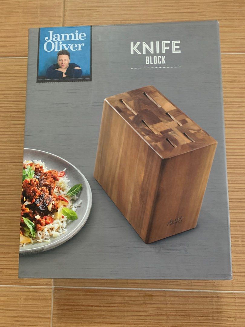 Jamie Oliver Knife Block, Furniture & Home Living, Kitchenware