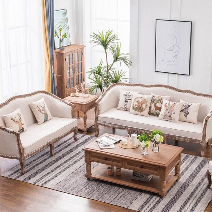 modern wooden living room furniture