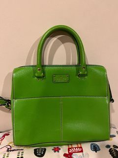 Kate Spade original with white tag (deep green), Luxury, Bags & Wallets on  Carousell
