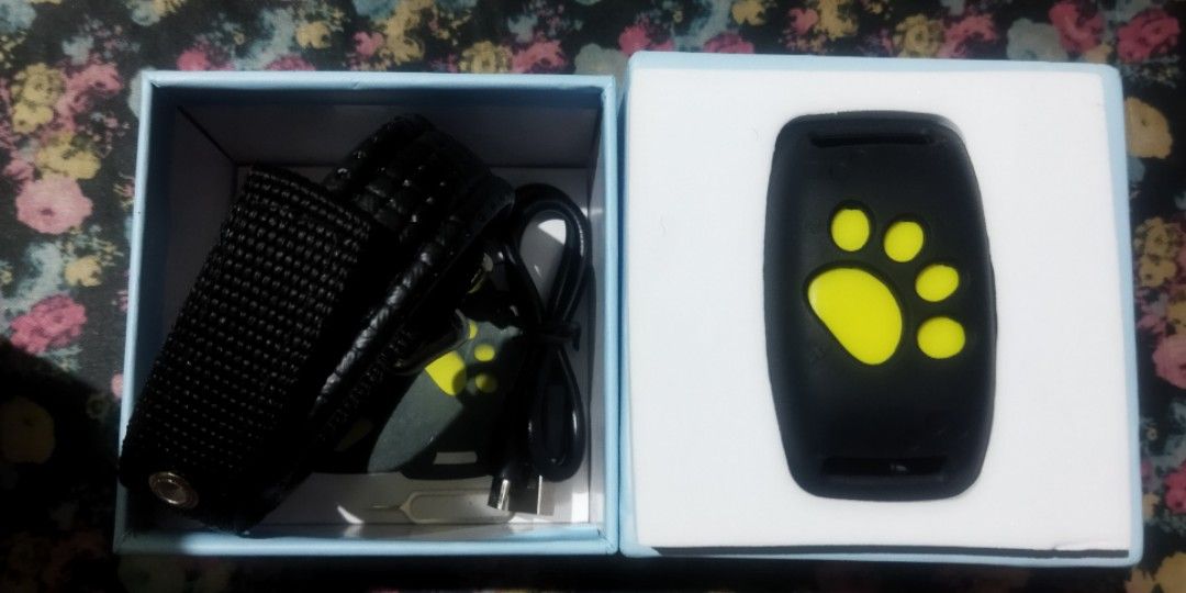 Kerah Perangkat Pelacak GPS Hewan Peliharaan & Monitor Aktivitas untuk