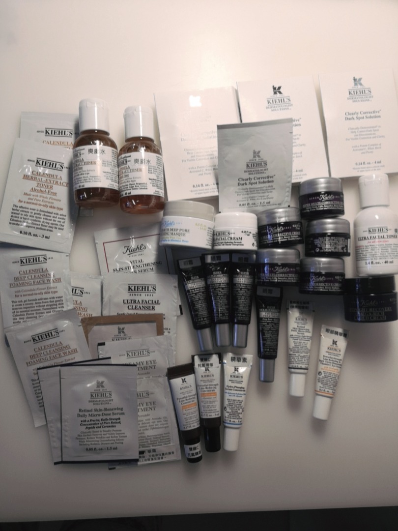 Kiehl's sample 2024 expiry corrective dark spot solution Calendula