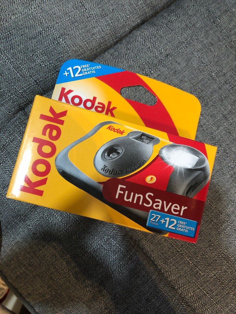 Kodak Film Camera funsaver 27+12, Photography, Cameras on Carousell