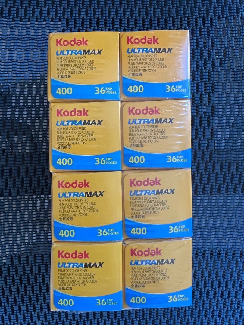 Kodak Ultramax 400 菲林，全新6/2023 到期, 攝影器材, 攝影配件, 其他