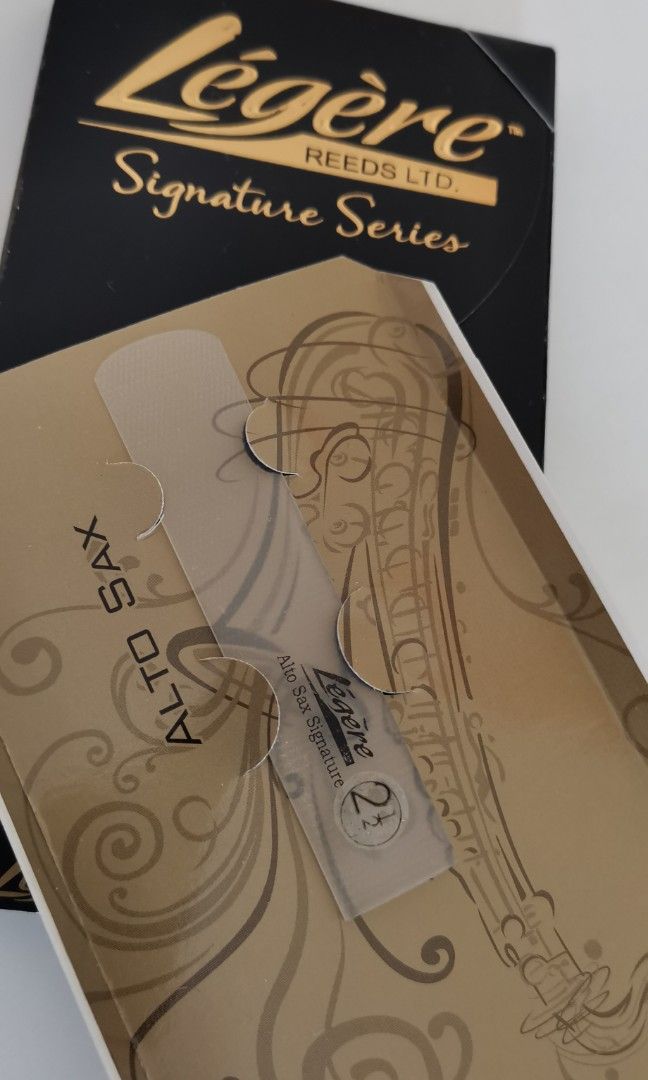 Legere Alto Sax Reed Size 2.5, Hobbies & Toys, Music & Media, Musical