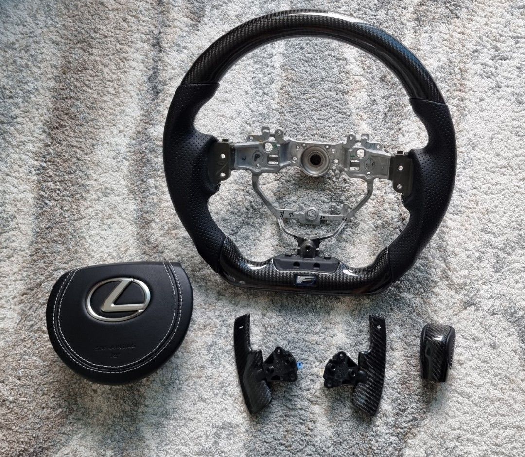 Is300 carbon fiber sales steering wheel