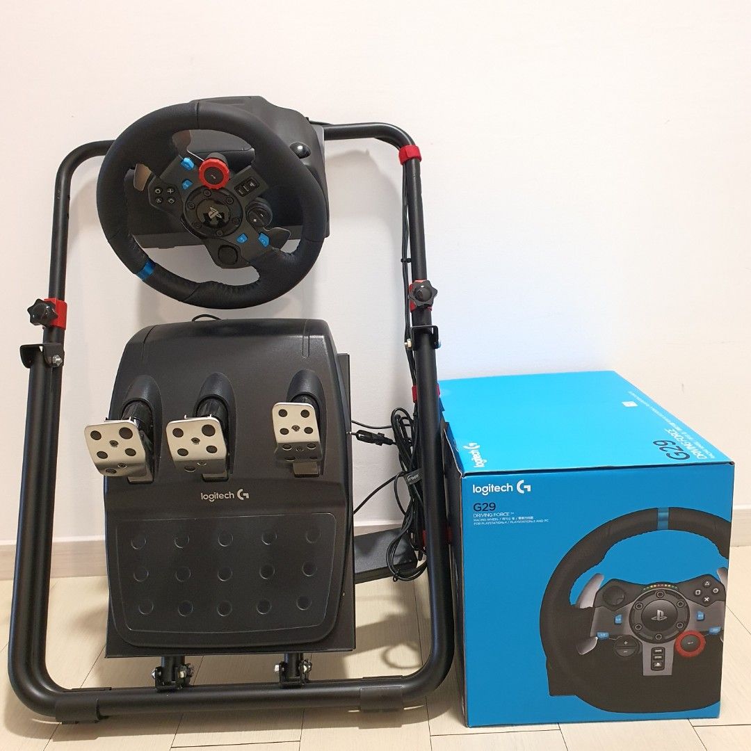 Logitech G29 Steering Wheel + Stand, Video Gaming, Gaming Accessories