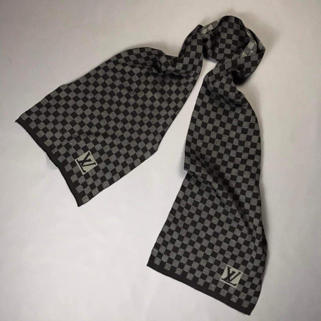 Louis Vuitton - Damier - Scarf, Men's Fashion, Watches & Accessories,  Scarves on Carousell