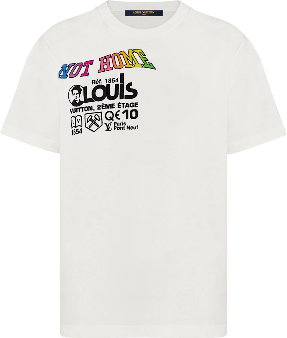 T-shirt Louis Vuitton Brown size XS International in Cotton - 25135314