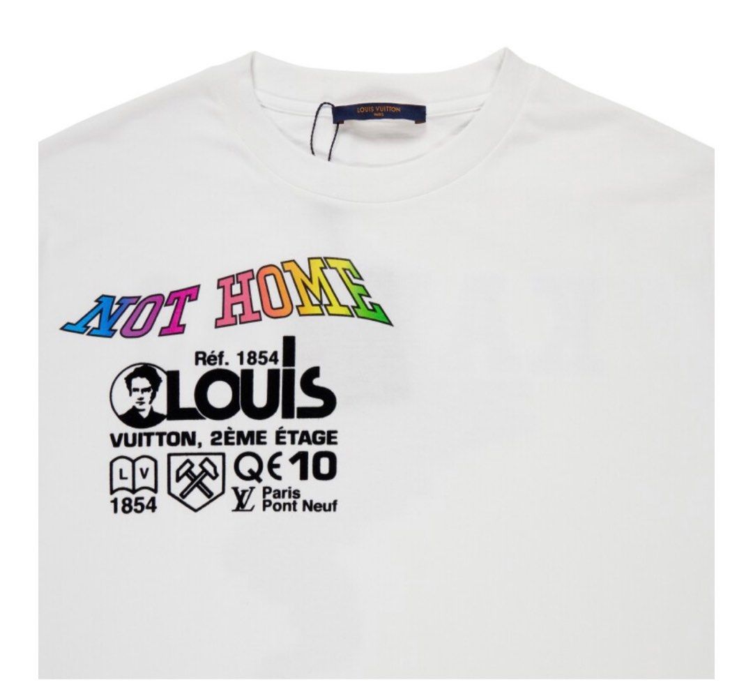 Khaki cotton t-shirt Louis Vuitton Khaki size XS International in Cotton -  9171669