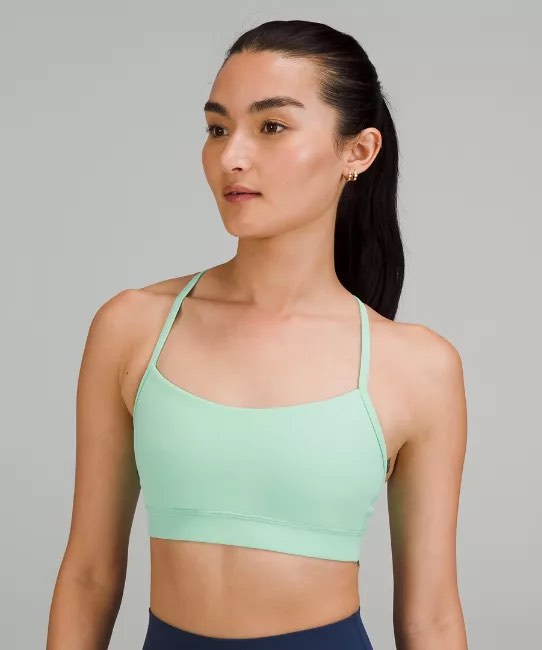 Lululemon Flow Y Bra, Women's Fashion, Activewear on Carousell