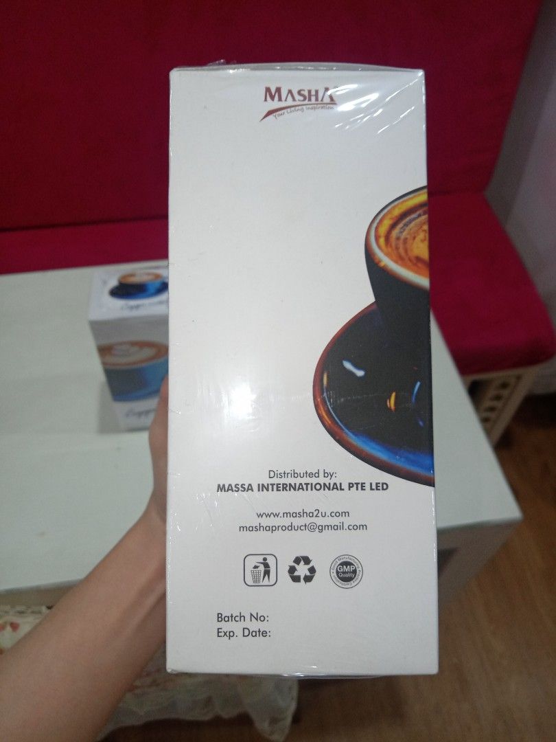 Masha CappuccinoS Coffee Diet 20g x 15 sachets, kopi cappucino diet