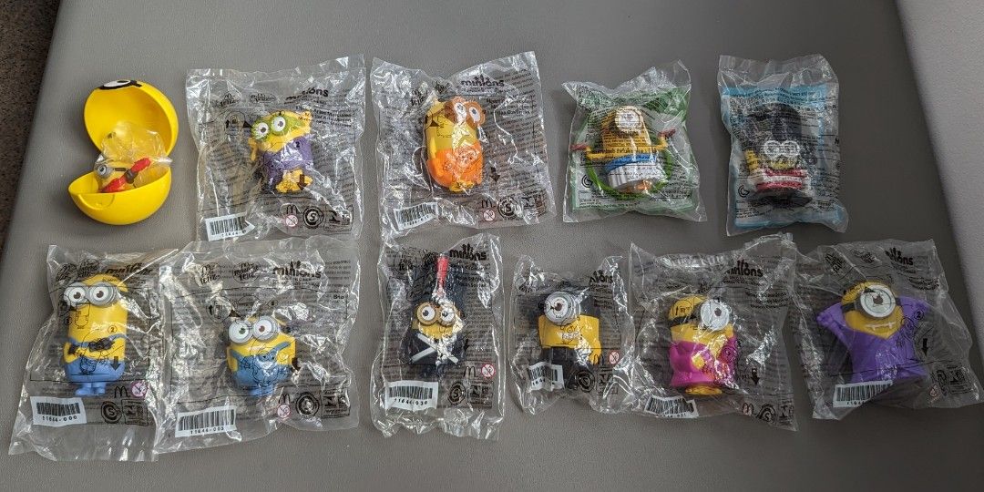 McDonald's Minions Happy Meal Toys 2015, Hobbies Toys, Toys