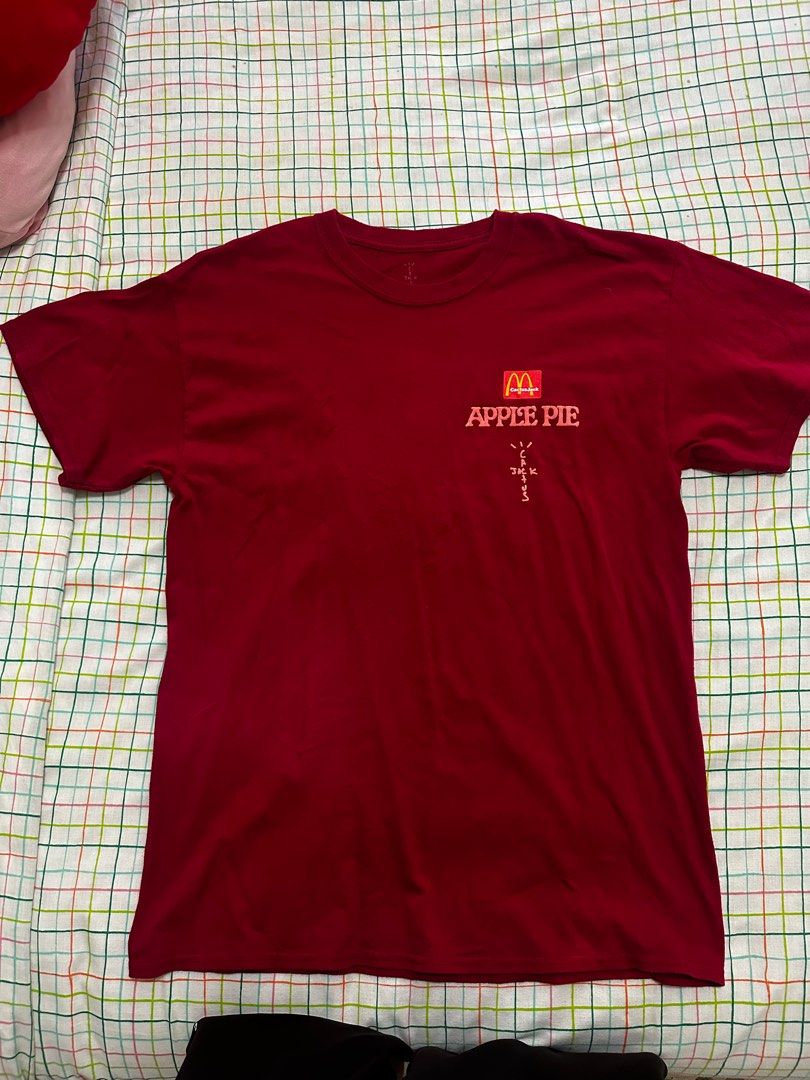 apple t shirt travis scott
