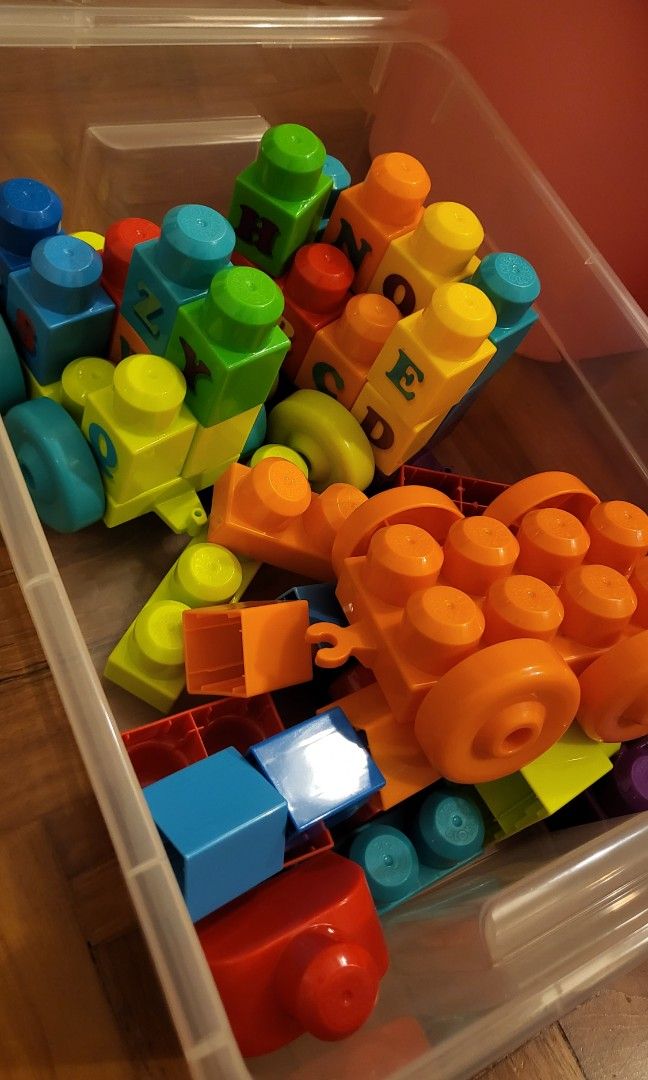 Abc learning train mega bloks hot sale