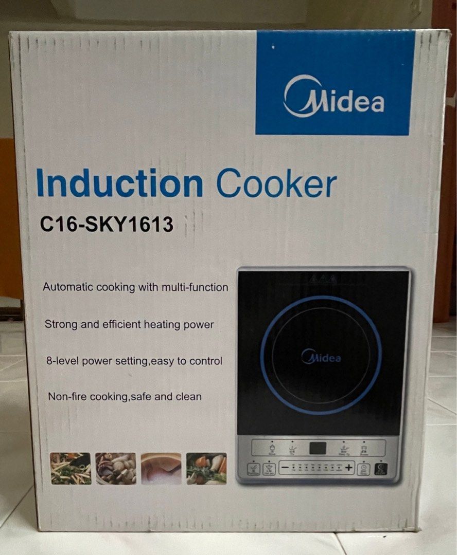 Midea Soft Touch Control induction Cooker C16SKY1613, TV & Home