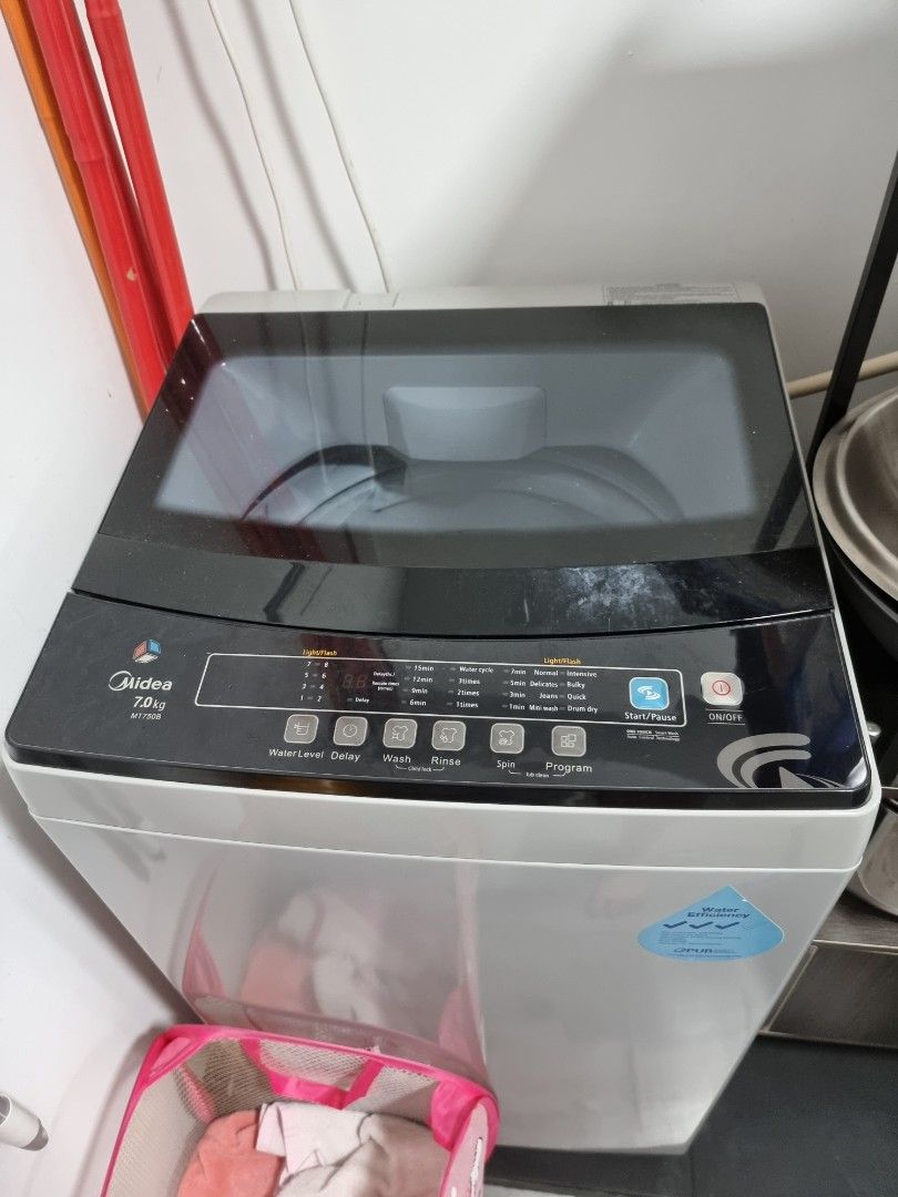 Midea Top Load Washing Machine, TV & Home Appliances, Washing Machines