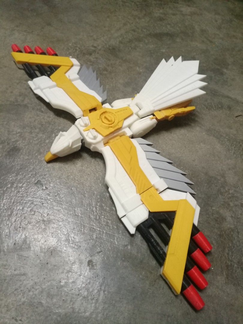 Mighty Morphin Power Rangers - Guardian Angel Megazord, Hobbies & Toys ...