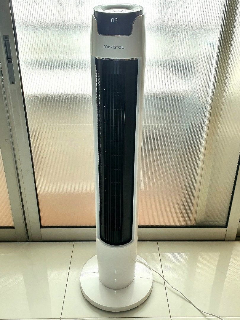 Mistral 110cm Tower Fan MFD4880R with remote control / manual / carton