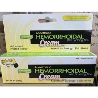 Natureplex Anesthetic Hemorrhoidal Cream with Soothing Aloe 25.2g