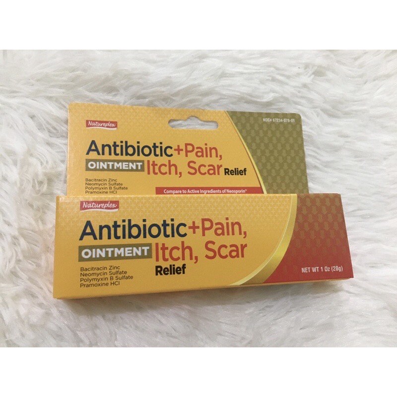 Natureplex Antibiotic + Pain, Itch, Scar Relief Ointment 28g, Health