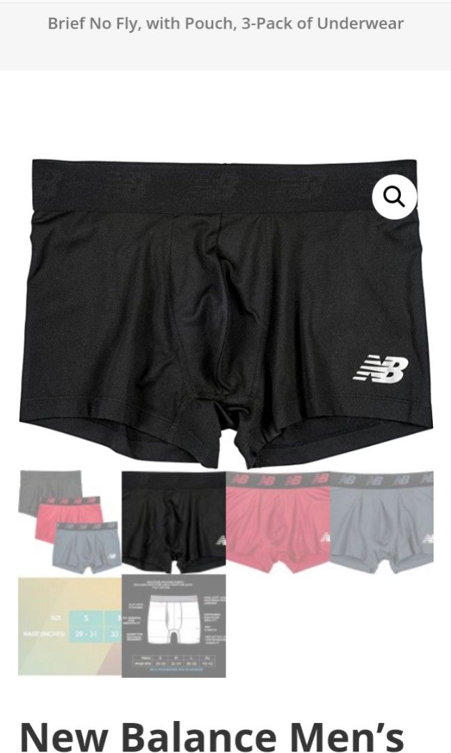 New balance boxer briefs, Men's Fashion, Bottoms, Underwear on Carousell
