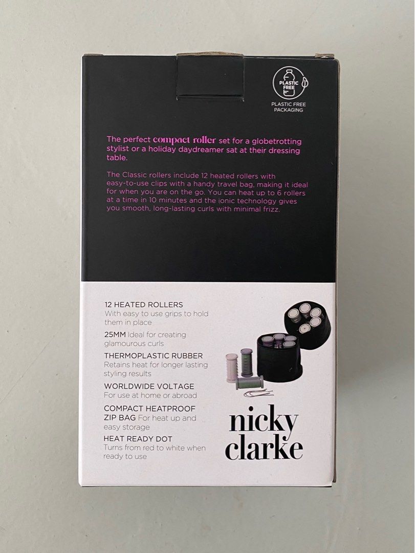 Nicky Clarke Heated Rollers, Beauty & Personal Care, Hair on Carousell