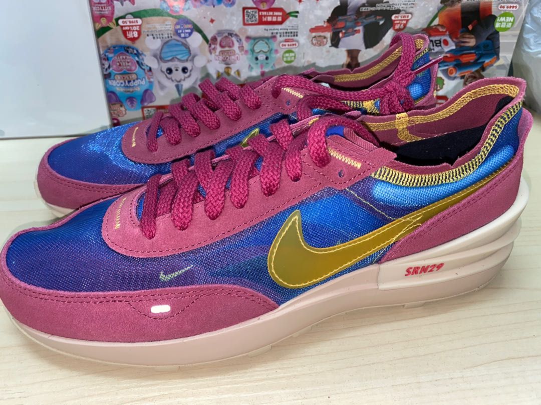 Nike / Pink u0026 Blue / UK 8.5 / Brand new without box, 女裝, 鞋, 波鞋- Carousell
