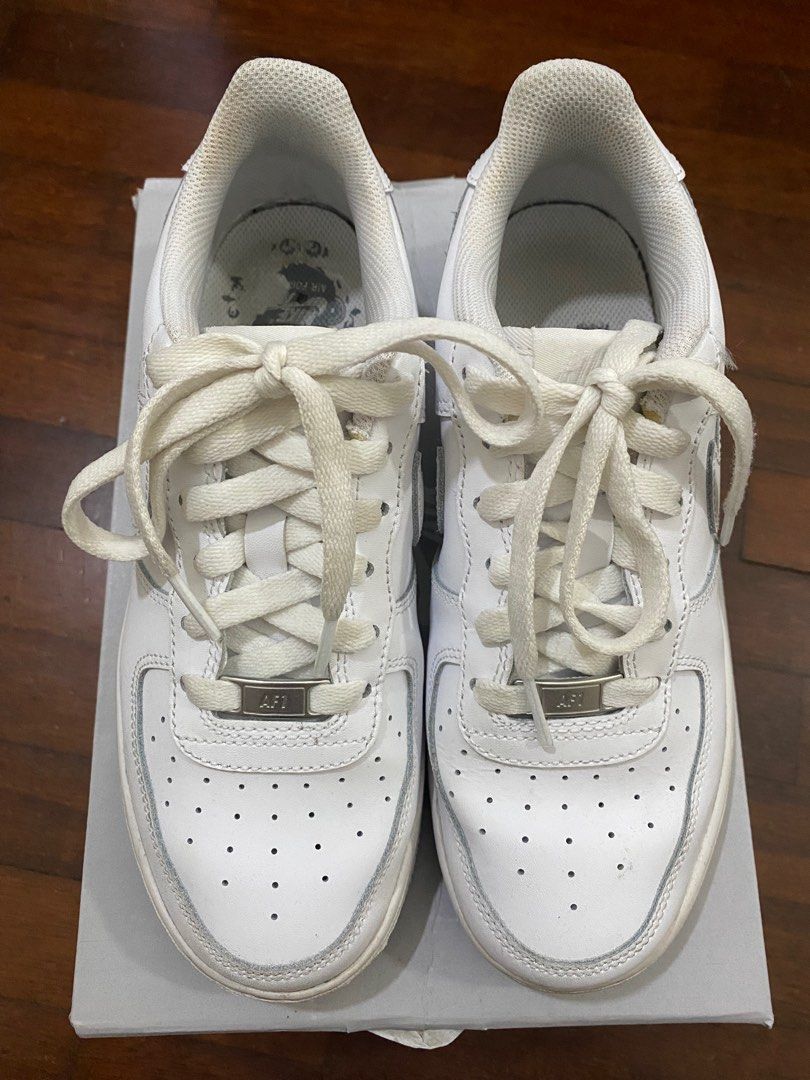 womens all white air force 1