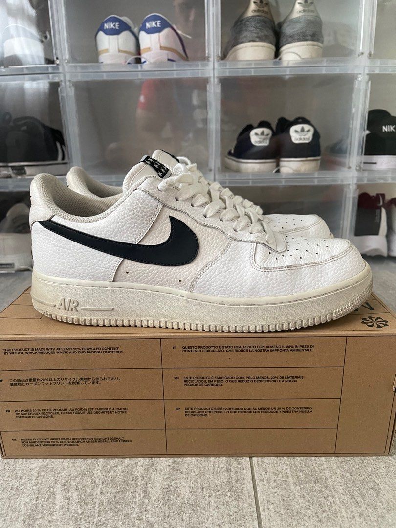 Air force 1 low white on whites sales