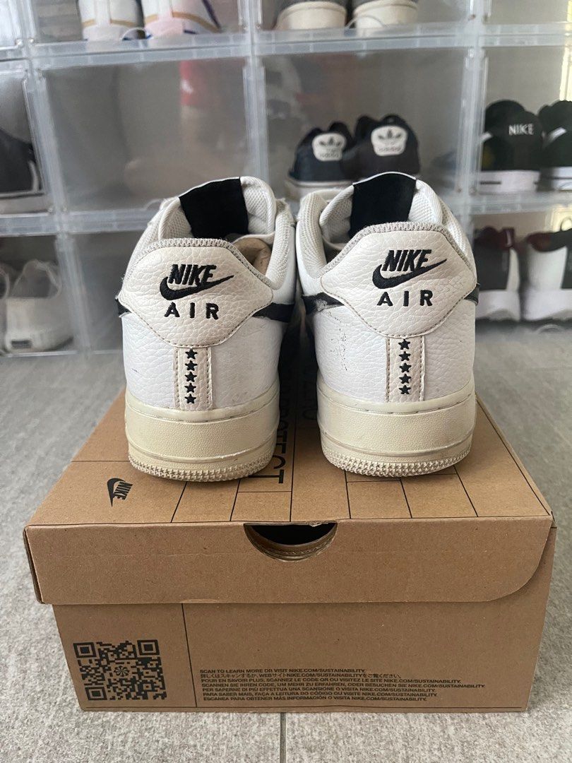 Air force 1 deals low white on whites
