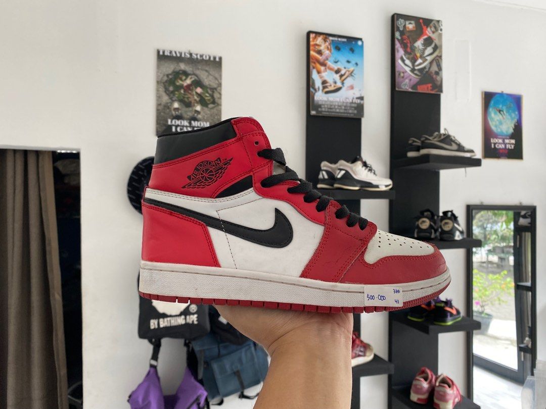 nike air jordan 1 chicago red