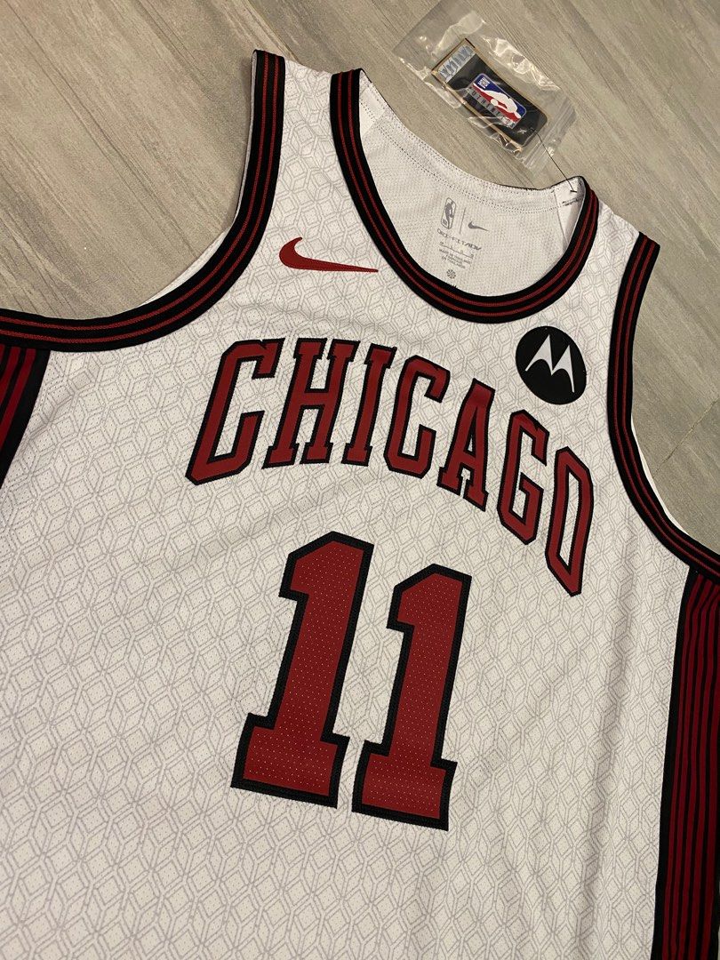 Nike Men's 2022-23 City Edition Chicago Bulls Alex Caruso #6 White