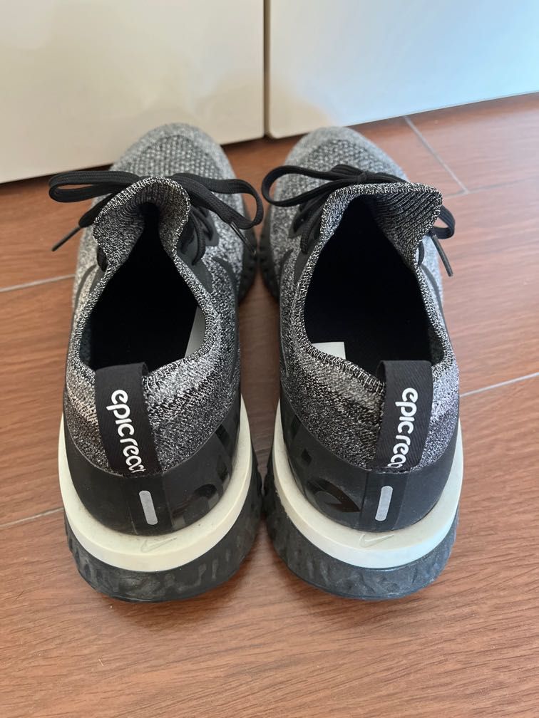 Nike Epic React Flyknit Cookies and Cream AQ0067 011 Carousell