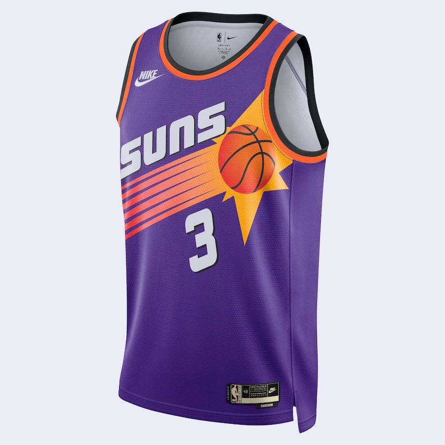 NBA_ Phoenixs Jersey Devin 1 Booker Chris 3 Paul Sun DeAndre 22 Ayton  2022-23 City Purple Basketball jerseys Men S-XXL 