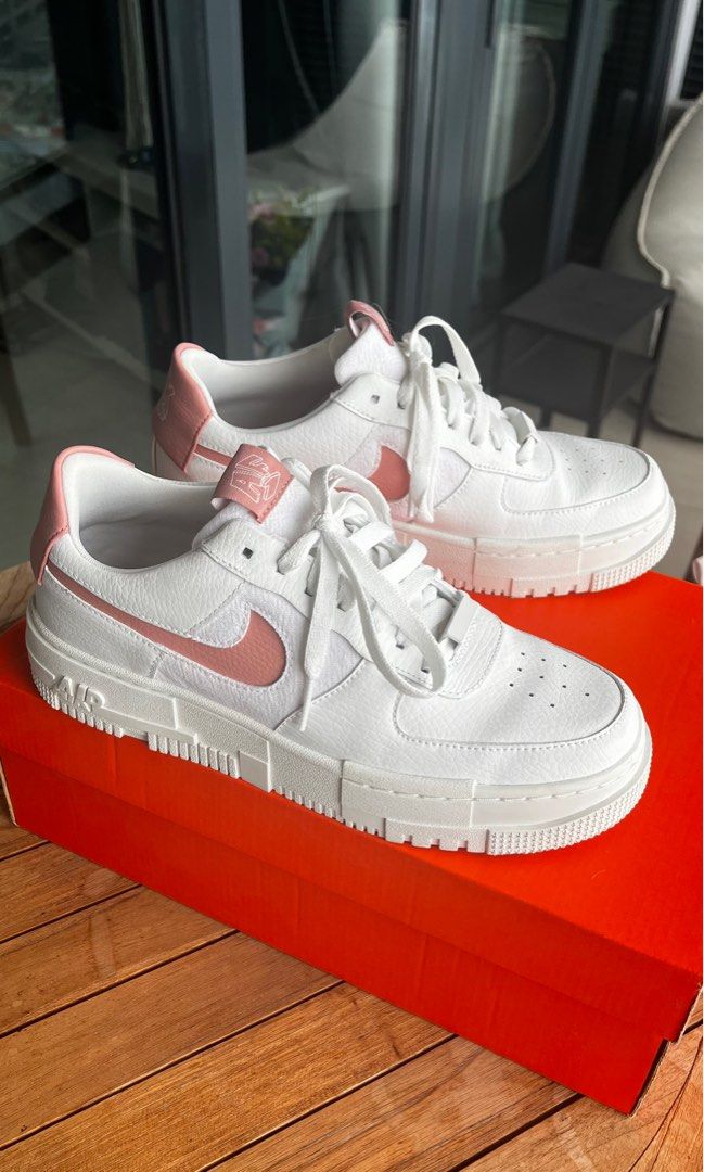 Nike air force on sale 1 blanc et rouge