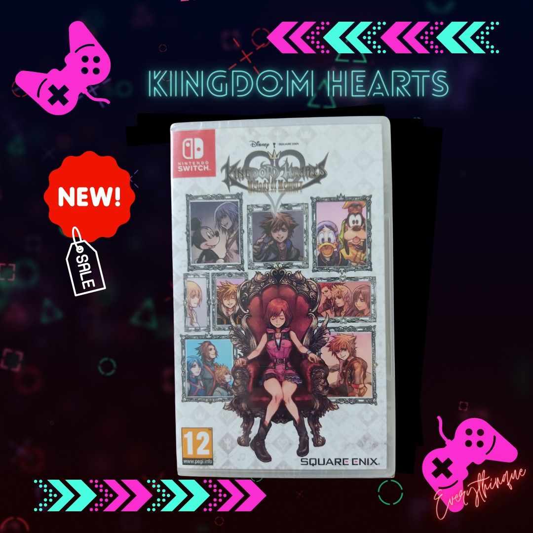 🌟Kingdom Hearts Melody of Memory Nintendo Switch [EU] (Cheapest and Brand  New)