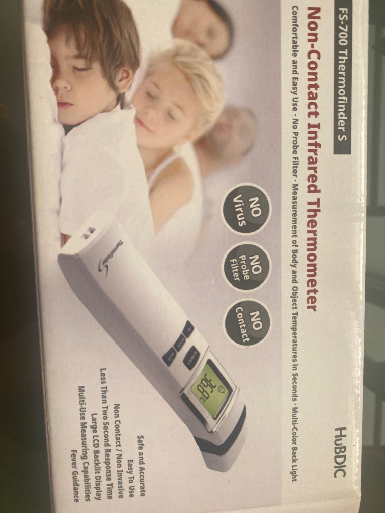 No contact infrared thermometer, Health & Nutrition, Thermometers on