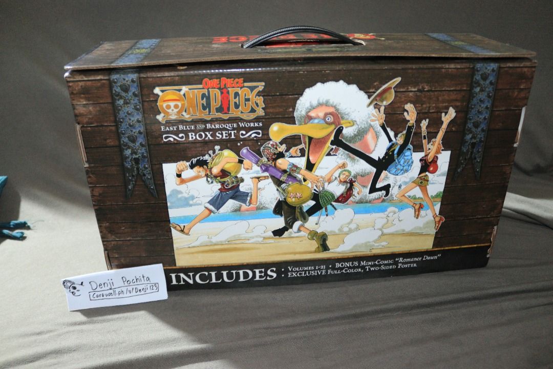 One Piece Manga Box Set 1 (Vol. 123), Hobbies & Toys, Books