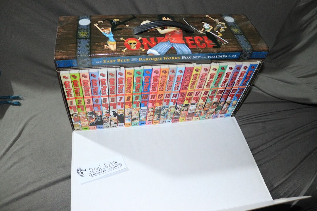 One Piece Manga Box Set 1 (Vol. 123), Hobbies & Toys, Books