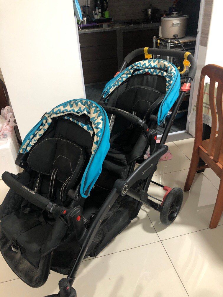 Lite double stroller on sale