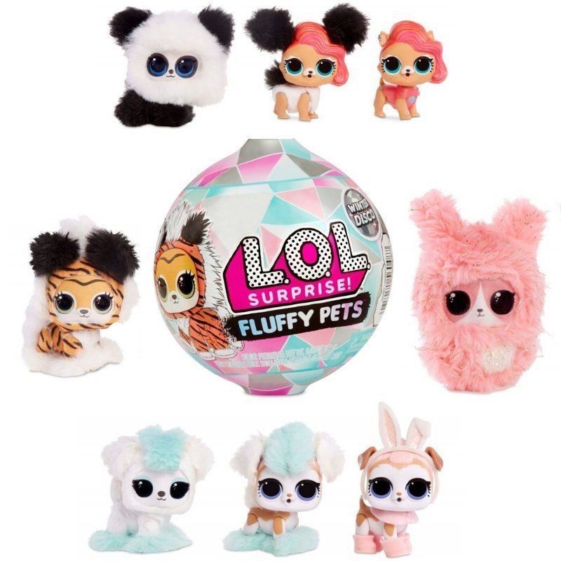 ORIGINAL LOL SURPRISE FLUFFY PET WINTER DISCO SERIES WITH