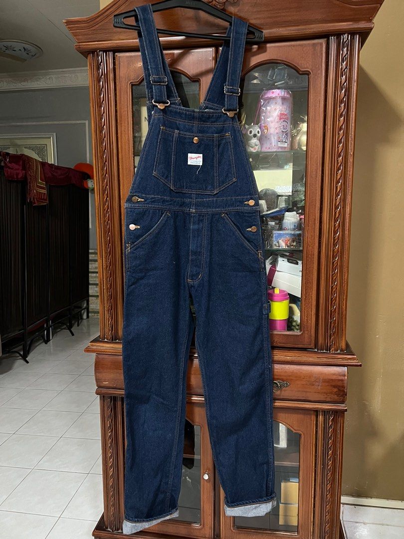 Overall wrangler, Women's Fashion, Dresses & Sets, Jumpsuits on Carousell