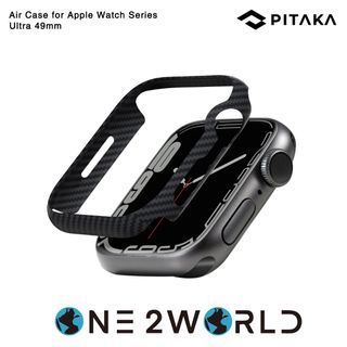 PITAKA Air Case for Apple Watch Ultra 49mm Aerospace-grade Aramid Fiber