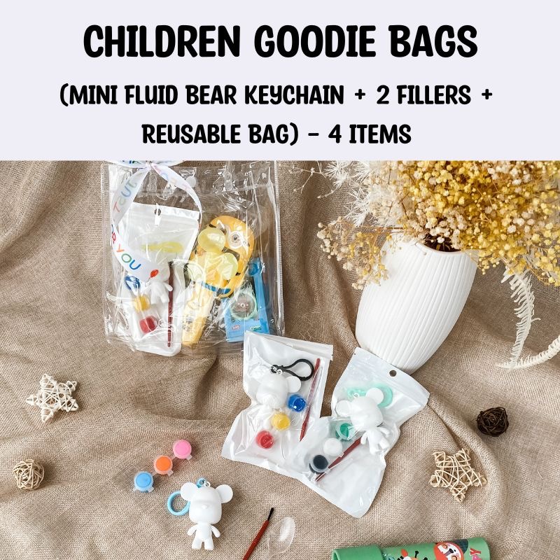 Prepacked Children Goodie Bags For PreSchool Birthday Party Celebration, Kids Party Favors