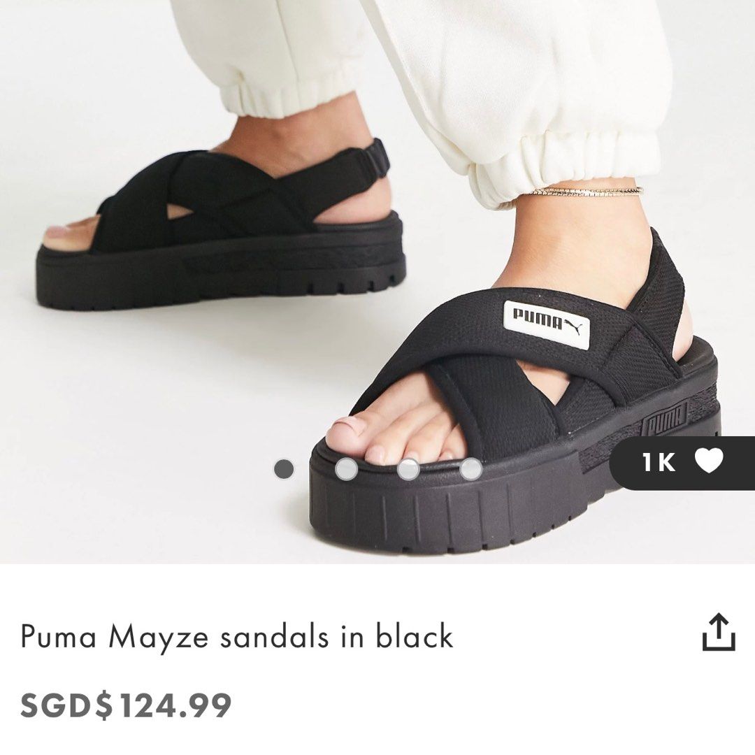 Puma store platform sandal