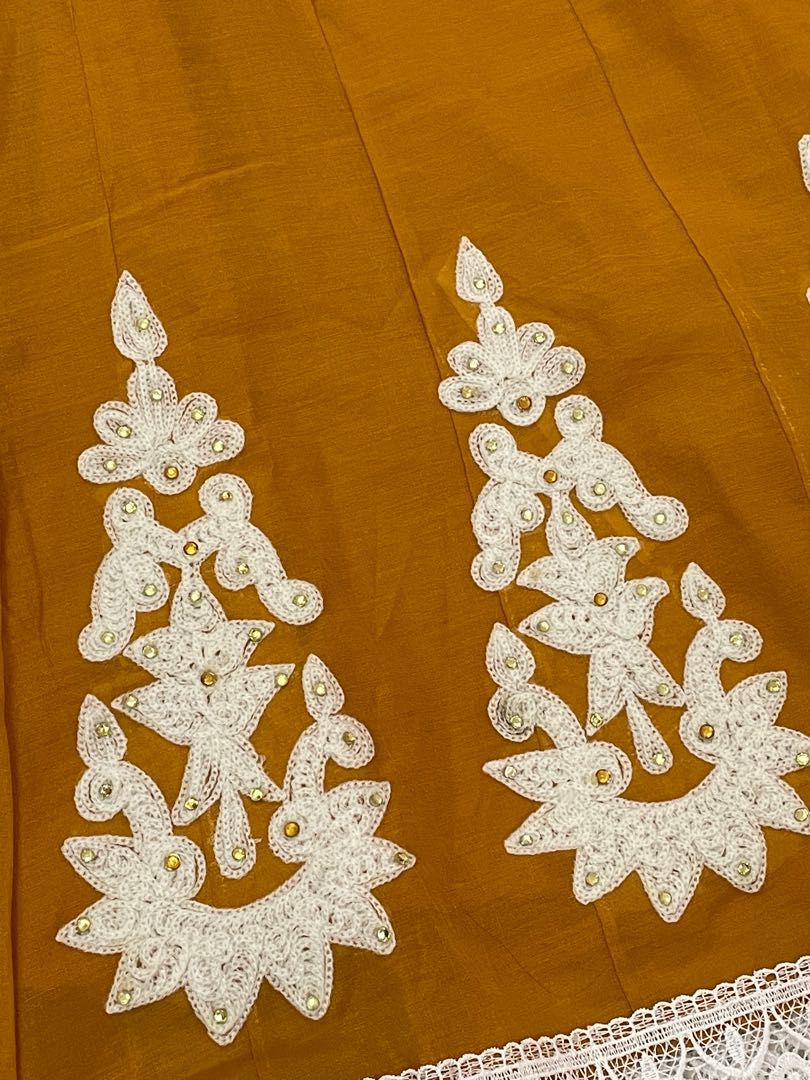 how to wear shawl with punjabi