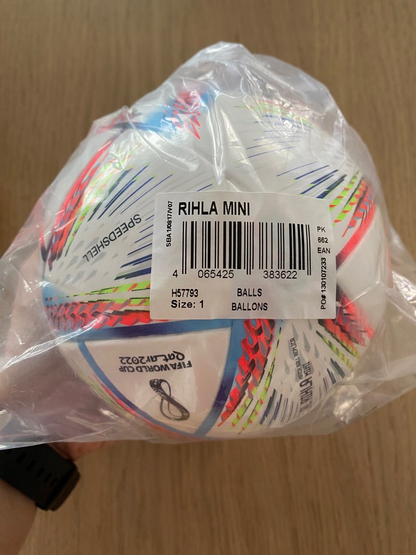 Qatar Soccer Ball / Football RIHLA Mini Size 1, Sports Equipment