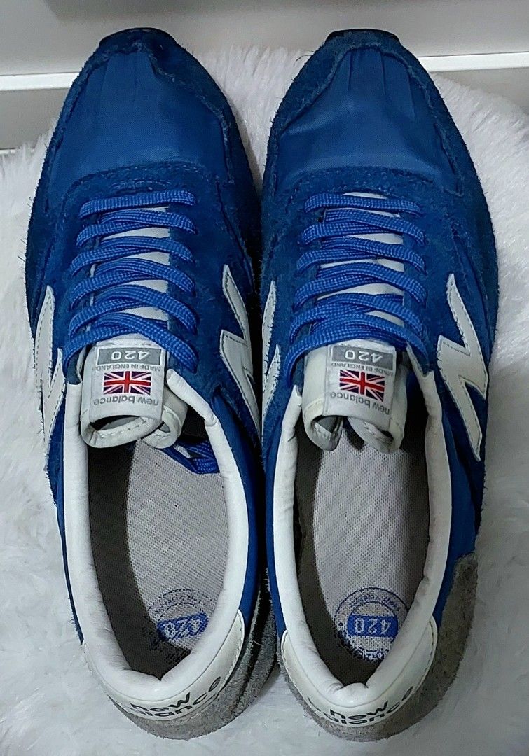 QuickCash ORIGINAL NEW BALANCE NB 420 MADE IN ENGLAND 8.5UK, Men's Fashion,  Footwear, Sneakers on Carousell
